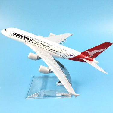 Qantas Airbus A380 Aircraft Model Diecast Metal Model Airplanes 1:400 Metal A380 Plane Airplane AV8R